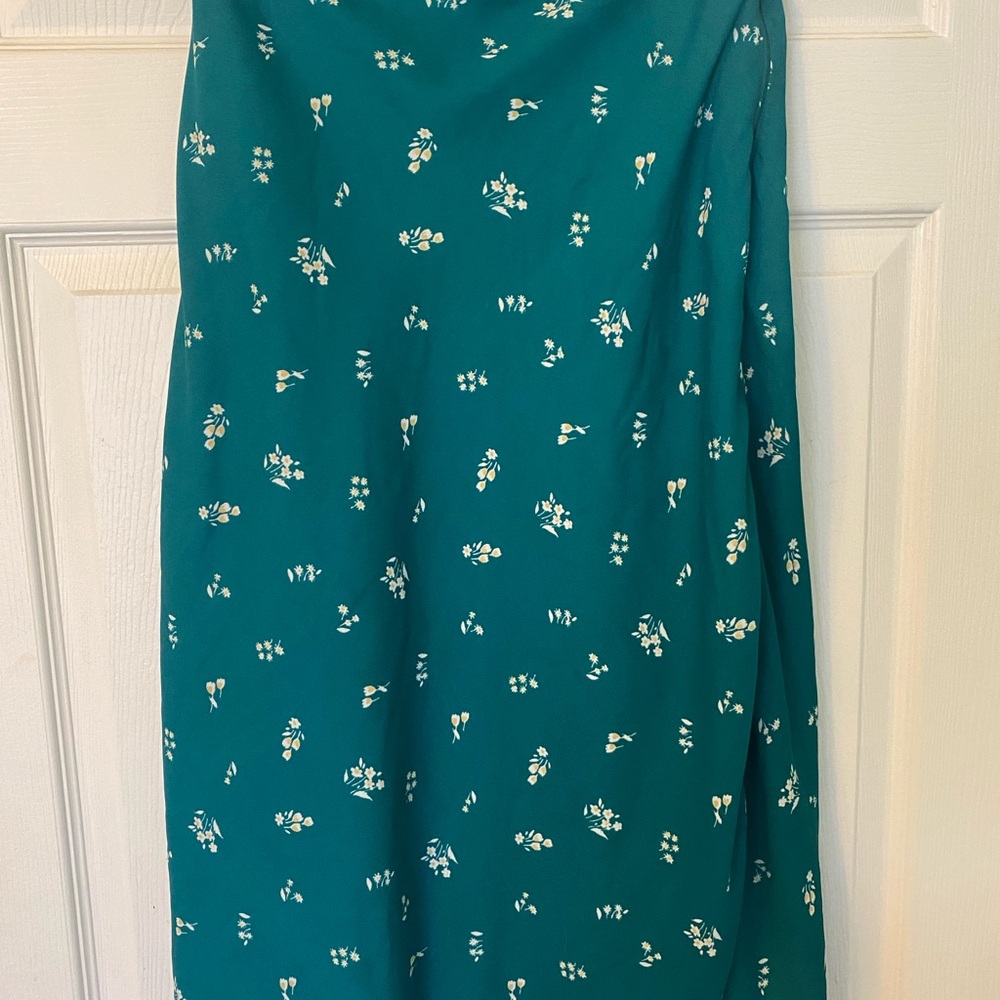 Abercrombie & Fitch Teal Floral skirt